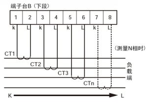 如使用改進(jìn)型，還可利用第四個(gè)CT測(cè)量N相。